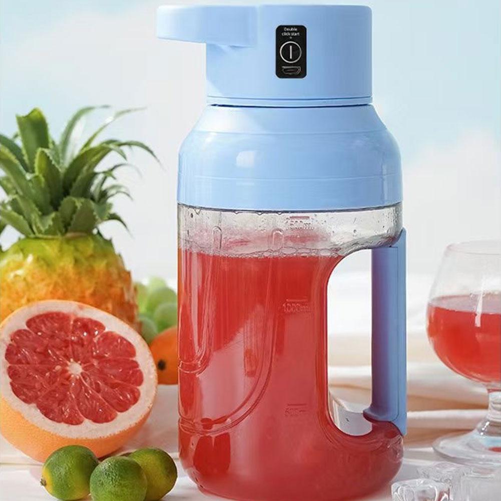 Extracteur de jus frais portatif électrique 1500ml Rechargeable