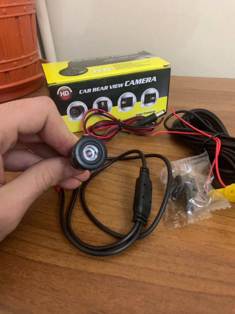 Caméra de recul CCD pour voiture avec vision nocturne HD
