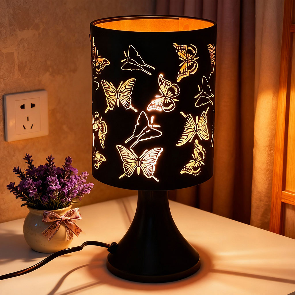 Lampe de Table Décorative Design Élégant Idéal pour Chambre de Nuit GM2 – مصباح غرفة النوم