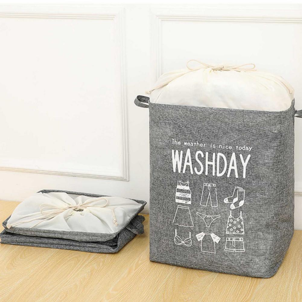 Panier à linge de grande capacité pliable pour vêtements couette, vêtements sales pour salle de bain moderne