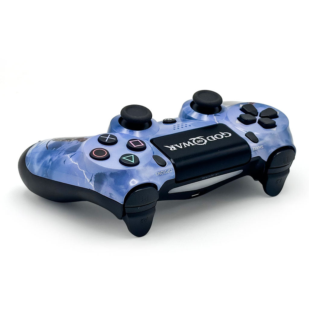 SONY DualShock Manette PS4 Sans Fil, Batterie Rechargeable (High Copy) – Edition Ragnarok