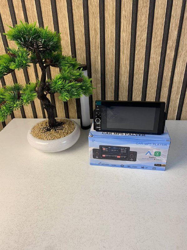 Autoradio 1 DIN MP5 Player Carplay et Android Auto Full HD - مشغل راديو للسيارة