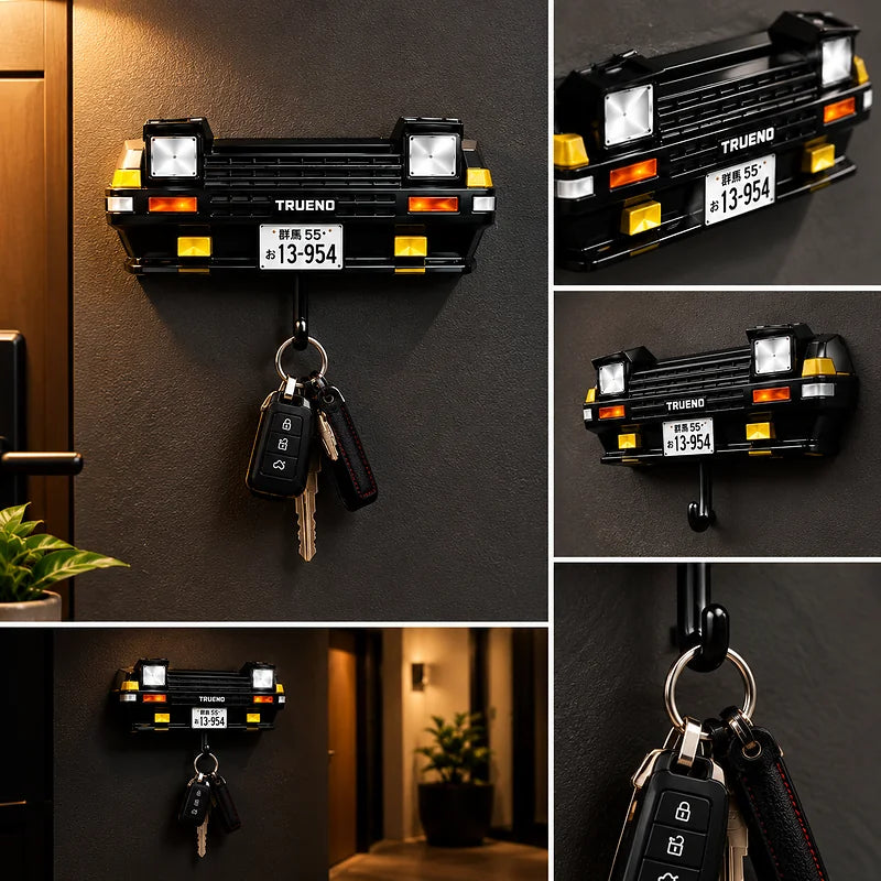 Porte-Clés Mural Voiture Sportive – علاقة مفاتيح حائطية بتصميم سيارة رياضية