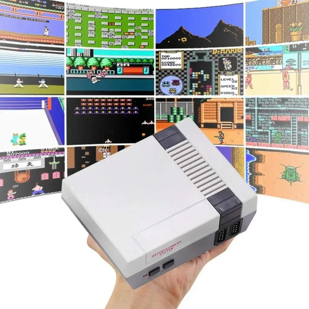 Mini console de jeu rétro classique 620 Games avec 2 Manettes