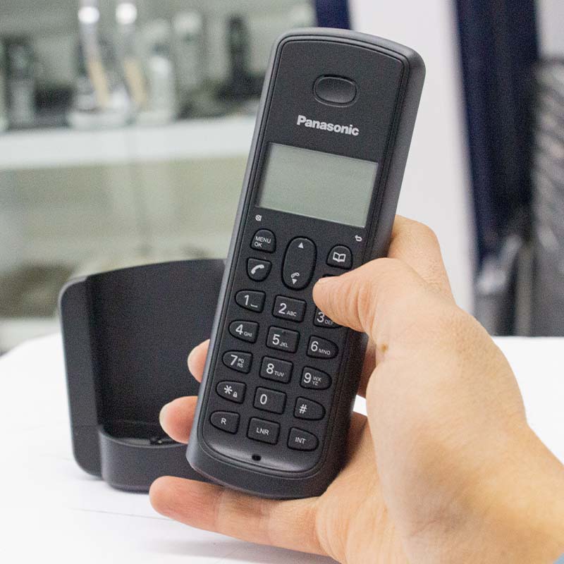 Panasonic Téléphone Numérique Sans Fil KX-TGB10AF2 - هاتف أرضي لاسلكي بخاصية تسجيل الأرقام مع بطارية تدوم طويلا - تنزوت
