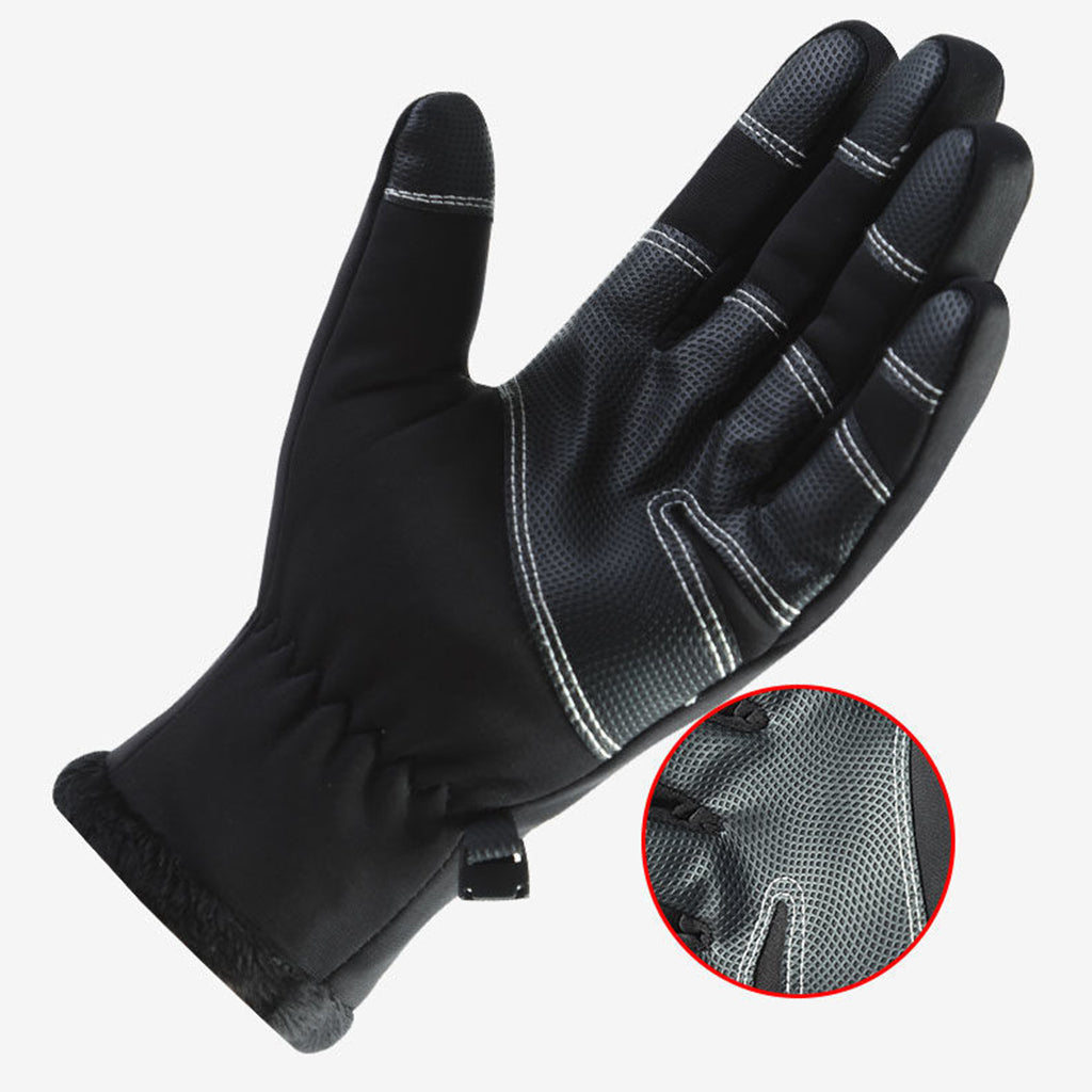 Pack Hiver Cagoule a Capuche et Gants Thermiques Chaudes