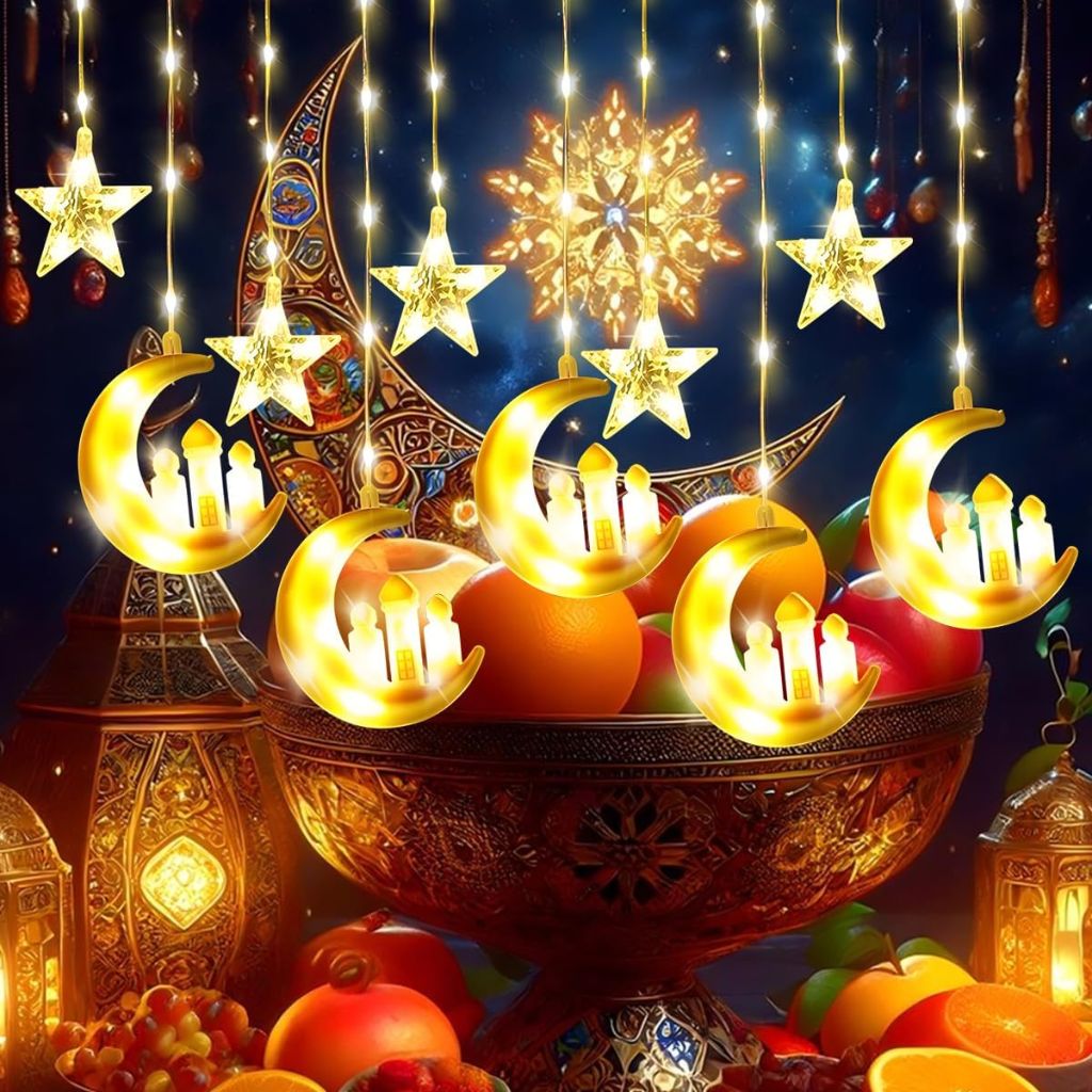 Lampe Décorative Ramadan & Eid 3m 10pcs – مصابيح رمضان والعيد