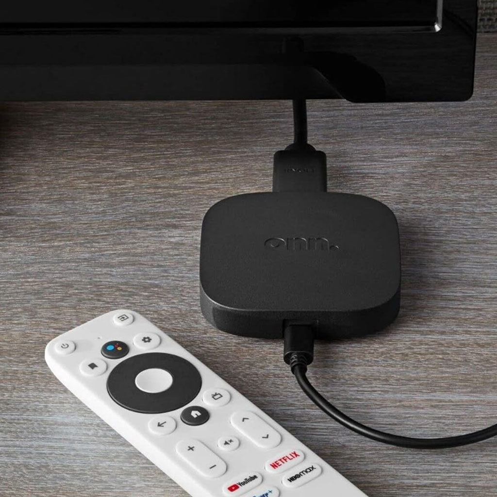 ONN Android TV Box avec Télécommande Vocale 8+128GB – جهاز ميديا ذكي
