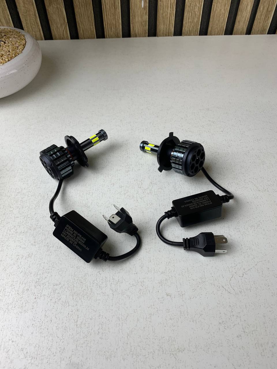 Kit Lampe de phare F6 H4 LED 6 Directions 6500K - مصابيح إضاءة أمامية للسيارات