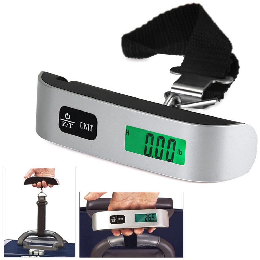 Balance à bagages numérique portable avec écran LCD 50kg