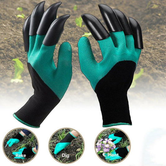 Gants de jardinage avec griffes