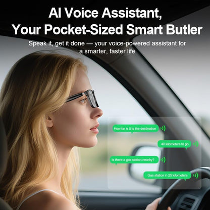 Lunettes Connectées GS03 de Traduction IA et Audio Open-Ear Bluetooth 5.4 - نظارات المترجم الذكية بالذكاء الاصطناعي