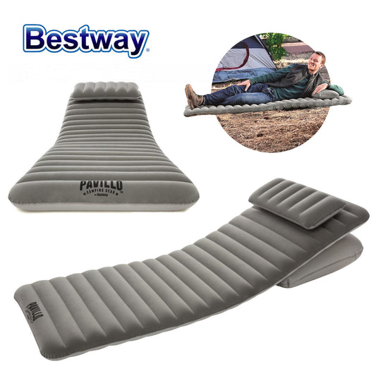 Matelas Gonflable Multifonction 1 Place Avec 2 Oreillers Bestway Pavillo 67617