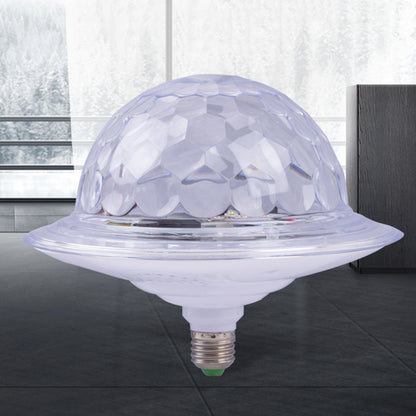 Boule Magique en Cristal UFO Musique Bluetooth LED RGB E27