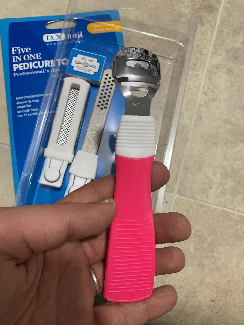 Kit de 3 Pcs Râpe de pédicure professionnelle