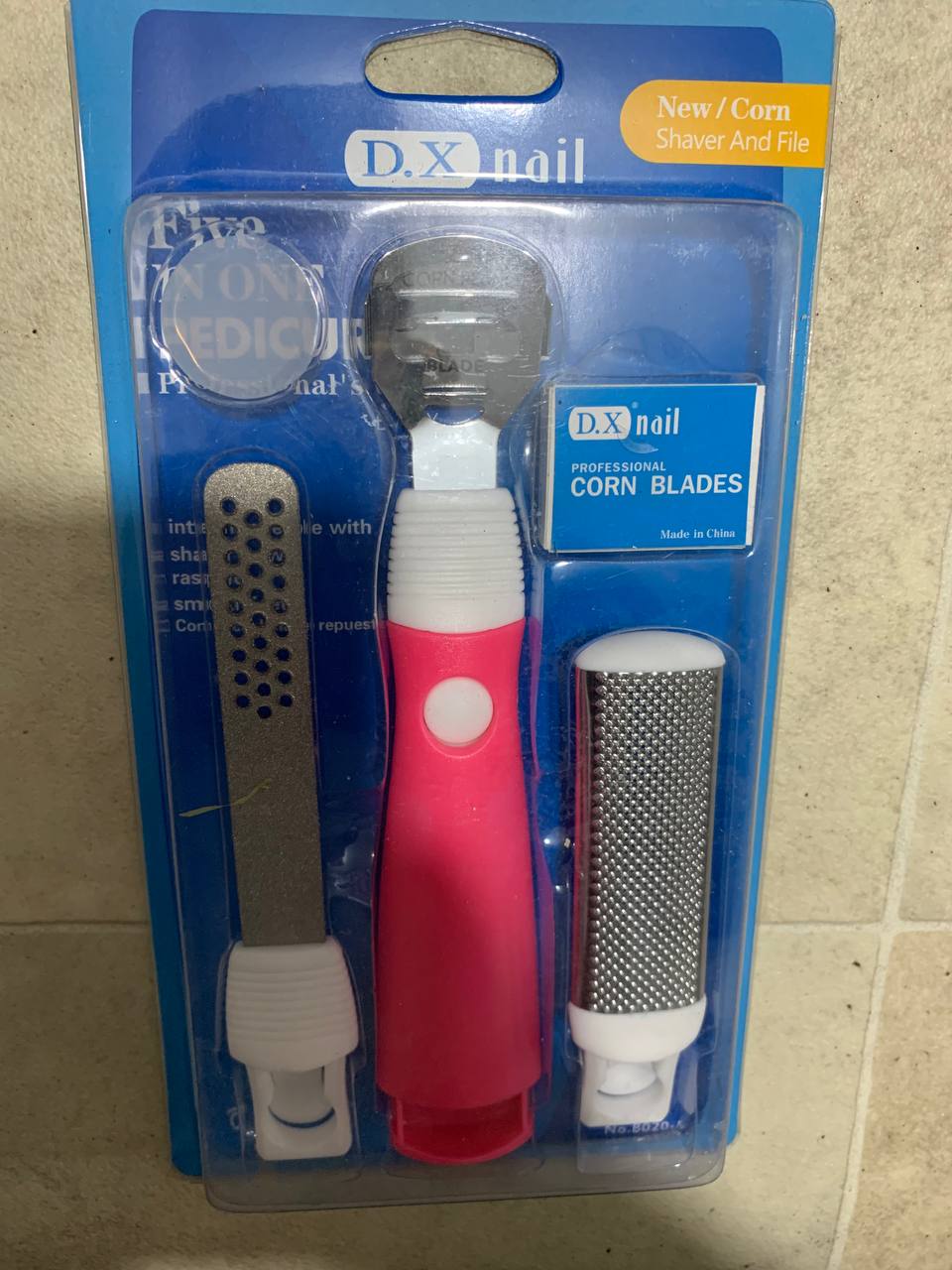 Kit de 3 Pcs Râpe de pédicure professionnelle