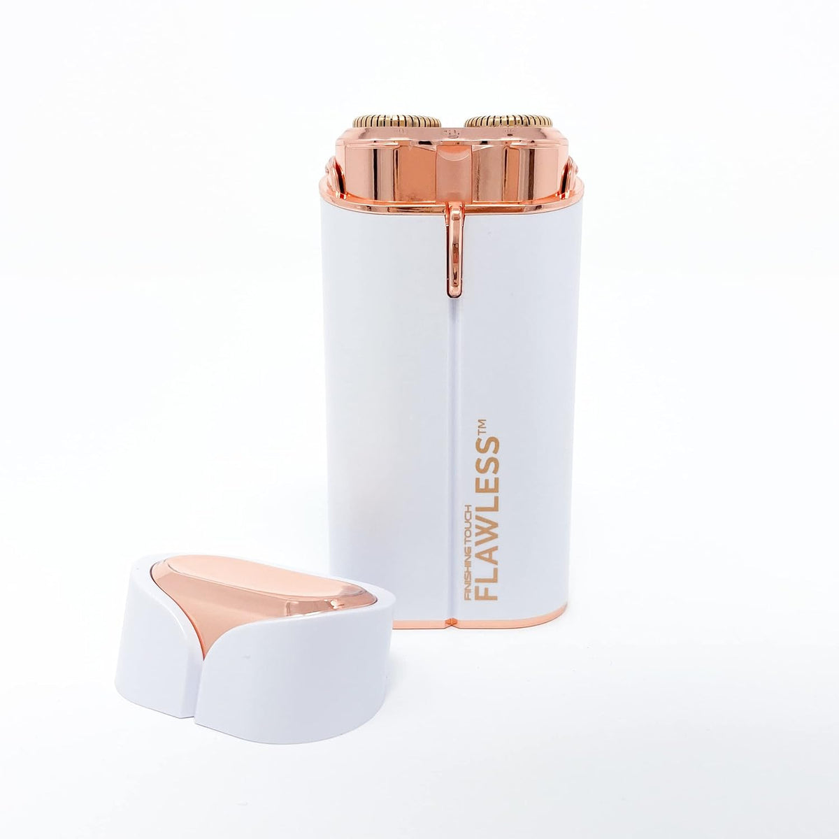 Flawless Face Duo Appareil de rasage électrique avec lumière LED pour épilation instantanée