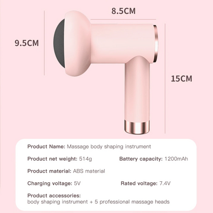 Machine de sculpture Ligne sans fil avec 5 têtes de massage