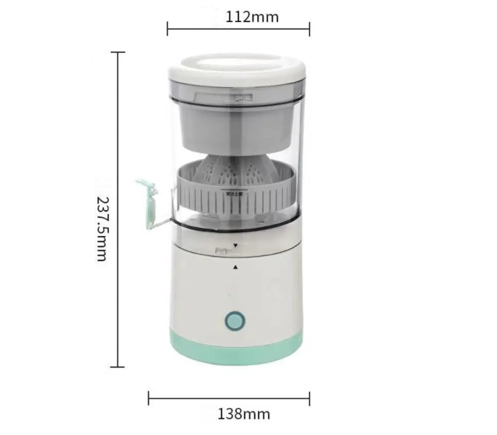 Presse-agrumes Portable sans fil multifonctionnel entièrement automatique rechargeable