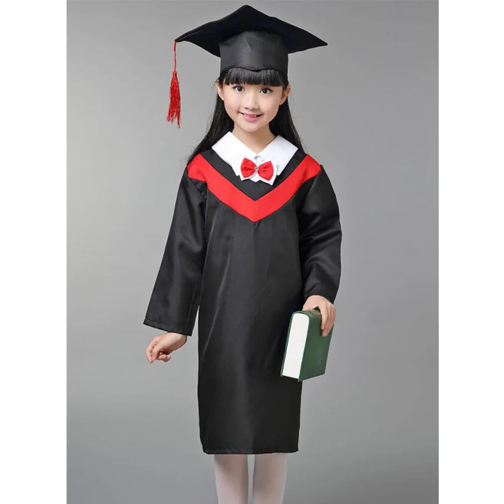 Costumes de graduation académique pour enfants 5-7 ans