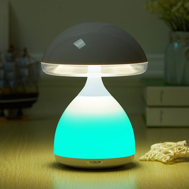 Lampe de chevet LED à capteur tactile Champignon à intensité variable RGB