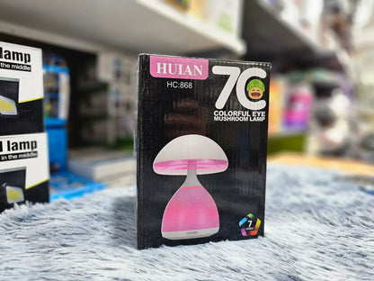 Lampe de chevet LED à capteur tactile Champignon à intensité variable RGB