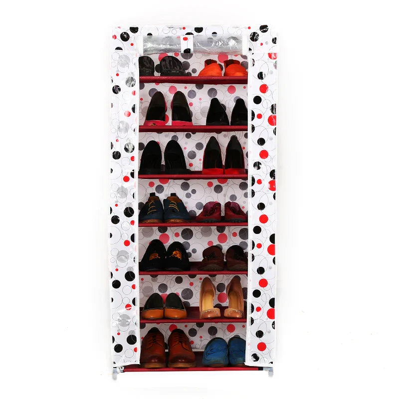 Armoire à chaussures étanche à 6 niveaux zipper - خزانة أحذية 6 رفوف