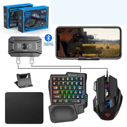 Convertisseur de clavier et de souris M1 Pro pour Smartphone et Tablette Android - محول لوحة مفاتيح وماوس للألعاب أندرويد