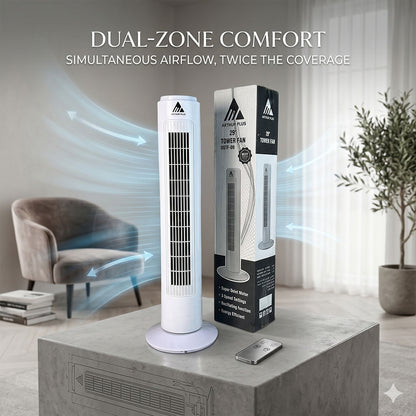 Arthur Plus 29" Tower Fan USTF-09 - مروحة برج آرثر بلس 29 بوصة فائقة الهدوء