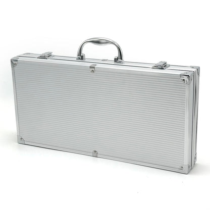 Coffret de Couteaux Professionnel avec Valise en Aluminium 9Pcs - طقم سكاكين الجزارة في حقيبة ألمنيوم صلبة