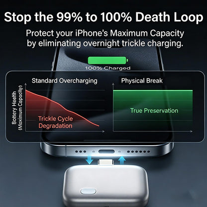 Protecteur de Câble Intelligent avec Éjection Automatique et Anti-Surcharge - وصلة حماية الشاحن الذكية بخاصية الفصل التلقائي