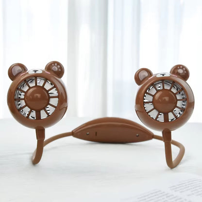 Mini Ventilateur de Bureau Orientable USB - Compact et Ultra-Silencieux - مروحة العنق المصغرة والمرنة للتبريد الصامت