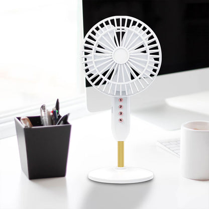 Mini Ventilateur de Bureau Portable USB - Ultra-Silencieux avec Batterie 1200mAh - مروحة المكتب اللاسلكية والمحمولة فائقة الهدوء بـ 3 سرعات