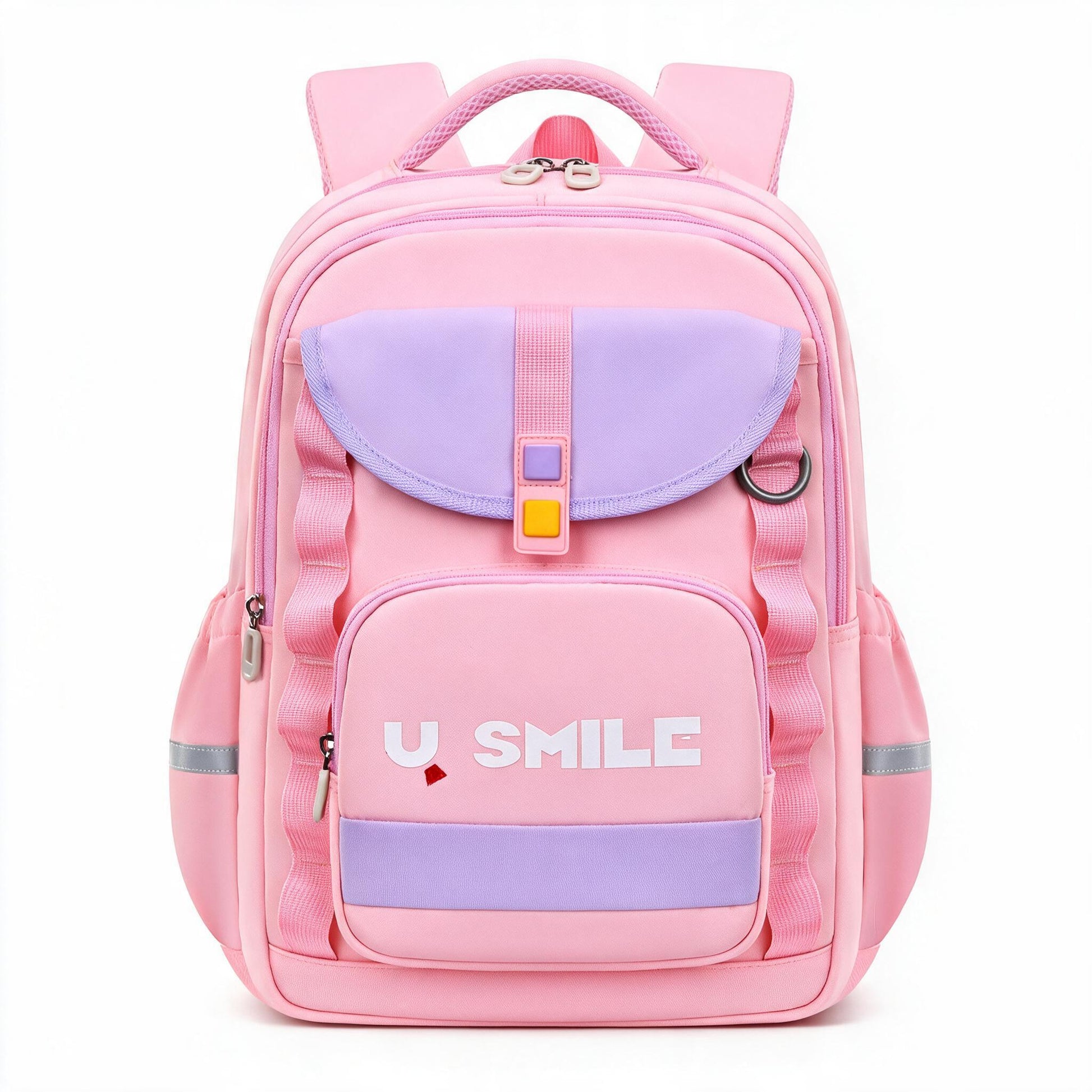 Sac-Dos-Scolaire-pour-Enfnats-U-Smile-Rose-SACKDS09RS-حقيبة-مدرسية-للأطفال.png