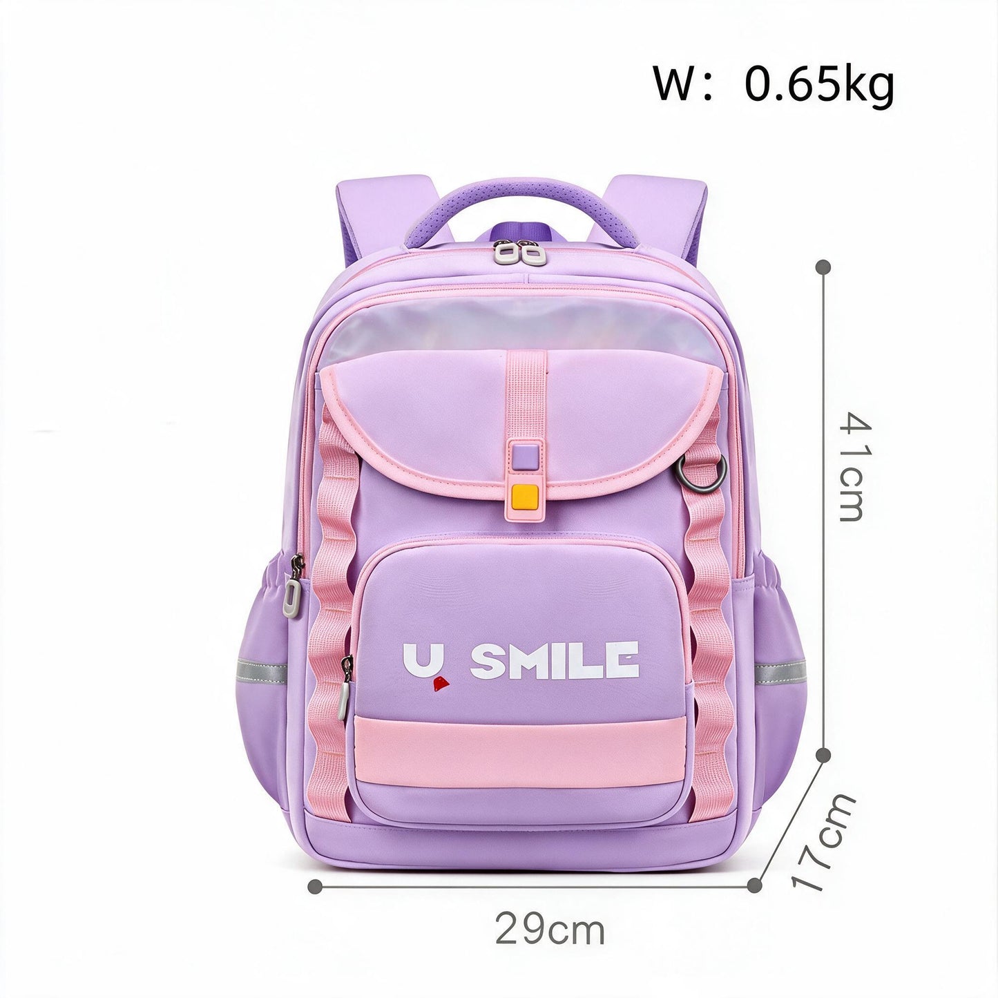 Sac-Dos-Scolaire-pour-Enfnats-U-Smile-Mauve-SACKDS09MV-حقيبة-مدرسية-للأطفال.png