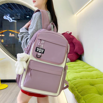 Sac-Dos-Multifonctionnel-Kawaii-Grand-Volume-Imperm-able-et-R-sistant-4Pcs-Mauve-SACKDS12MV-حقيبة-ظهر-بعدة-قطع-بتصميم-كاوايي.png
