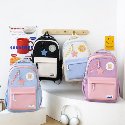 Sac-Dos-Multifonctionnel-Kawaii-Grand-Volume-Imperm-able-et-R-sistant-4Pcs-Bleu-et-Beige-SACKDS02B-حقيبة-ظهر-بعدة-قطع-بتصميم-كاوايي.png