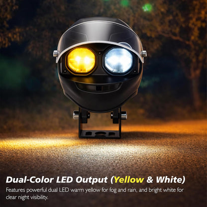 Projecteur-LED-Auxiliaire-pour-Moto-et-Scooter-Double-Couleur-Blanc-et-Jaune-Helmet-Design-1Pcs-كشاف-إضاءة-لدراجات-النارية-بتصميم-خوذة-وإضاءة-مزدوجة.png