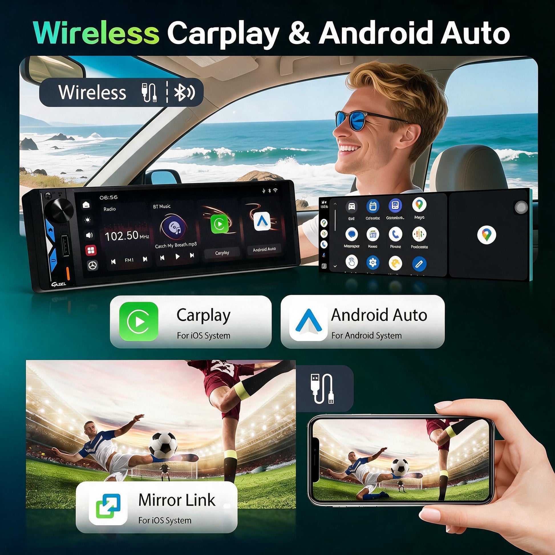 Gazel-Autoradio-1Din-cran-Tactile-5-IPS-Apple-CarPlay-et-Android-Auto-Sans-Fil-Charge-Rapide-Type-C-راديو-سيارة-ذكي-بشاشة-لمس-5-بوصة-تدعم-و-لاسلكيًا.png