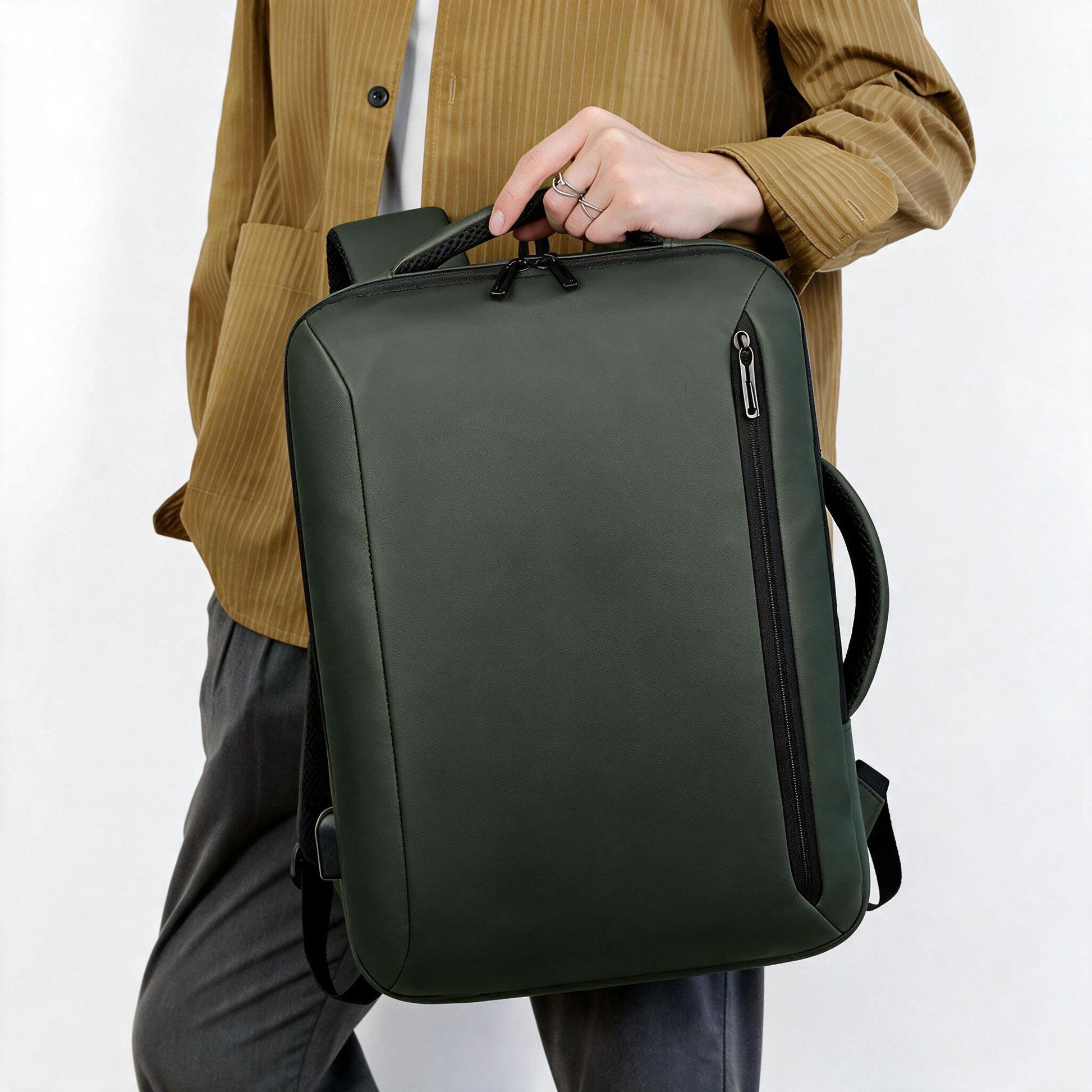Sac-Dos-Business-Voyage-pour-Homme-Convertible-en-Sac-Main-Poche-Extensible-Vert-SACHM01V-حقيبة-ظهر-للرجال-متعددة-الاستخدامات-للكمبيوتر-المحمول.png