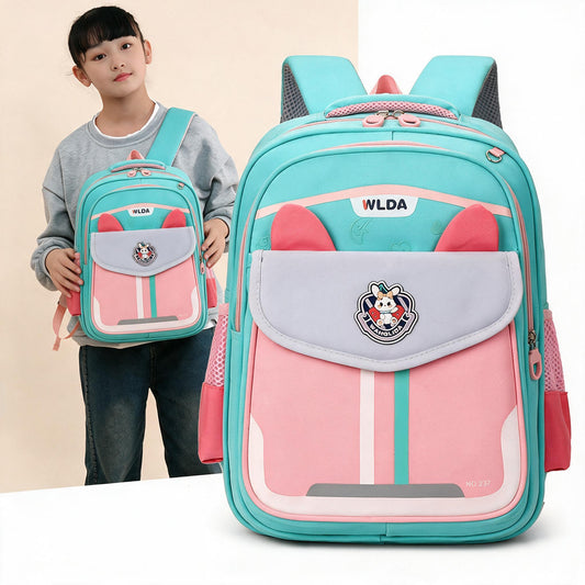 Sac-Dos-Scolaire-Enfant-Design-Oreilles-Ergonomique-Tissu-Imperm-able-pour-Primaire-Bleu-et-Rose-SACKDS30BRS-حقيبة-ظهر-مدرسية-للأطفال.png