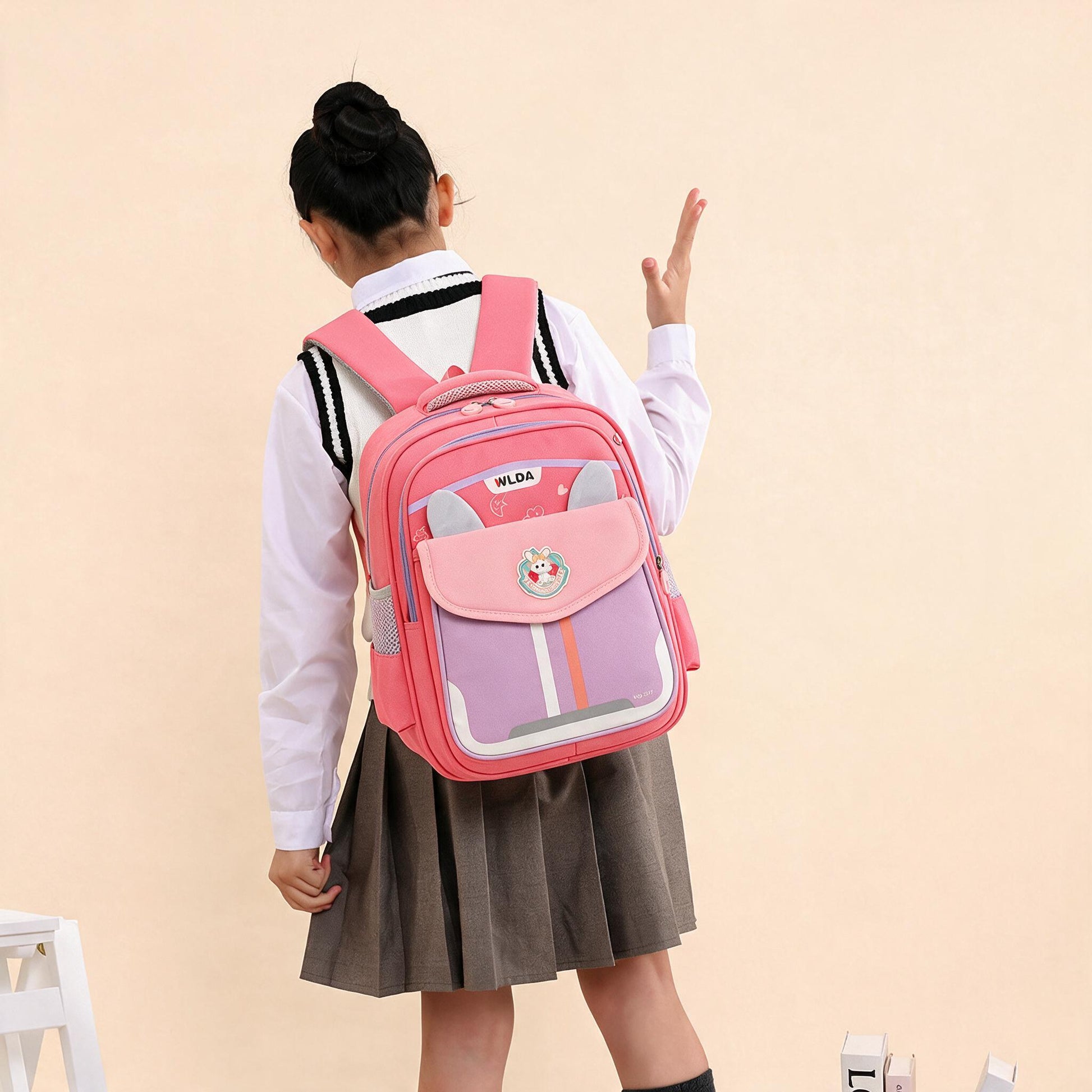 Sac-Dos-Scolaire-Enfant-Design-Oreilles-Ergonomique-Tissu-Imperm-able-pour-Primaire-Rose-SACKDS30RS-حقيبة-ظهر-مدرسية-للأطفال.png