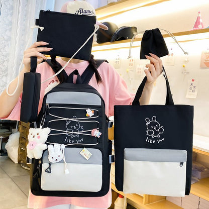 Sac-Dos-Multifonctionnel-Kawaii-Grand-Volume-Imperm-able-et-R-sistant-5Pcs-Noir-SACKDS33N-حقيبة-ظهر-بعدة-قطع-بتصميم-كاوايي.png