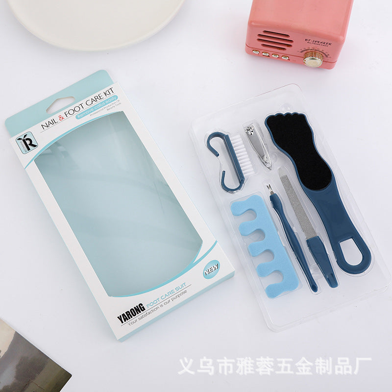 Kit de Pédicure et Manucure Élimination des Callosités Soin des Ongles et Pieds Doux - مجموعة العناية بالأظافر والقدمين المتكاملة