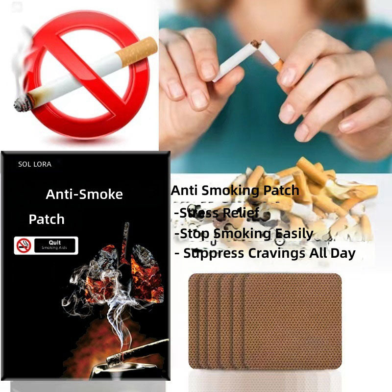 Patch Anti-Tab--aac Autocollant 10 Pièces - لصقات مساعدة على الإقلاع عن التد--خين 10 قطع