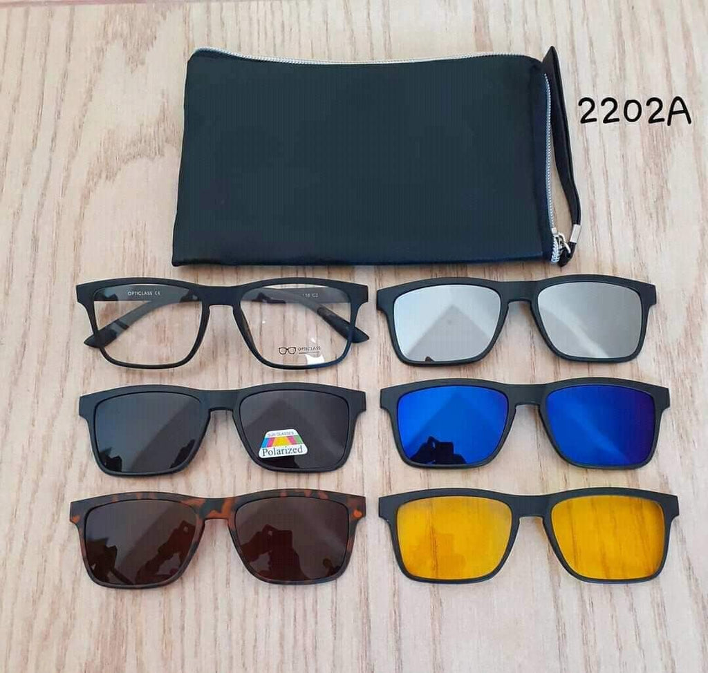 Lunette 6 En 1 2202A Optique / Soleil / Nuit