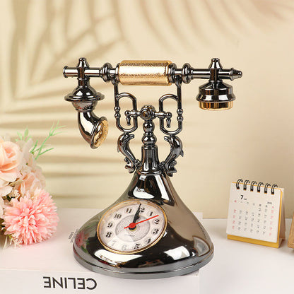 Réveil rétro modèle téléphone pour chronométreur créatif pour la décoration