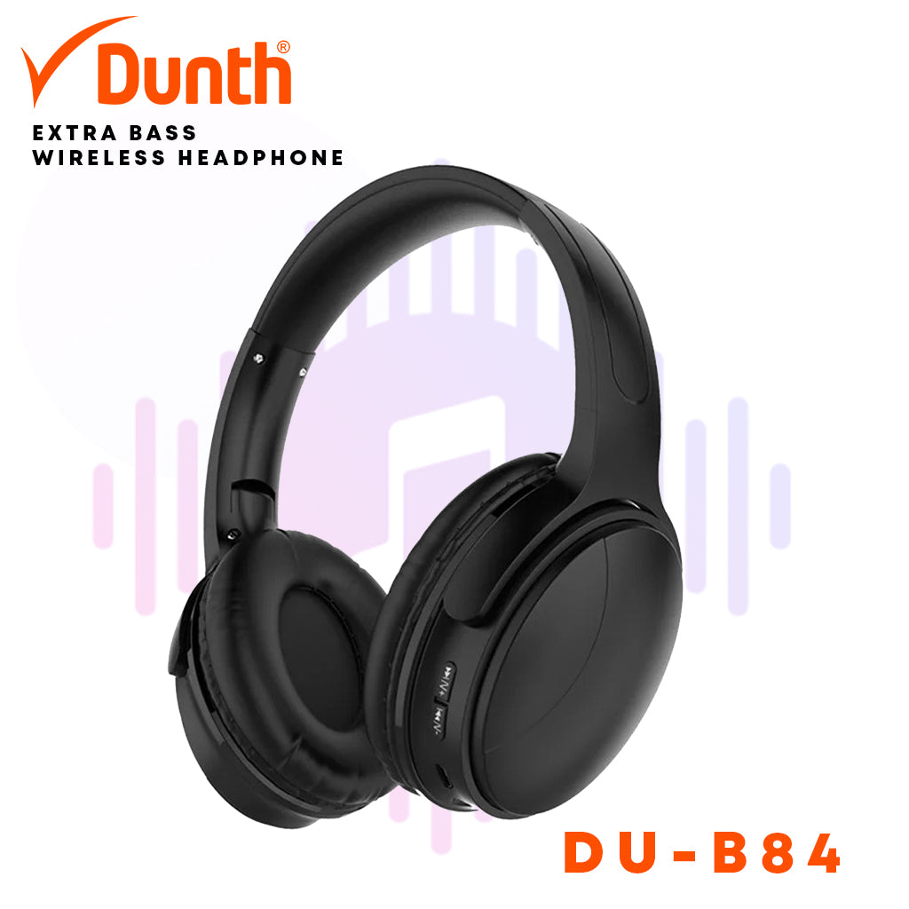 Casque bluetooth sans fil, microphone intégré stéréo DUNTH DU-B84