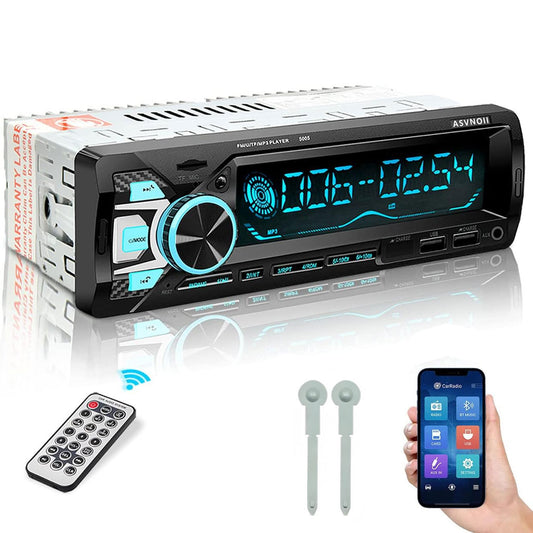 Autoradio Bluetooth 1DIN 7 Couleurs LED et Charge Rapide 2.1A Pioneer 9900 - راديو سيارة بلوتوث