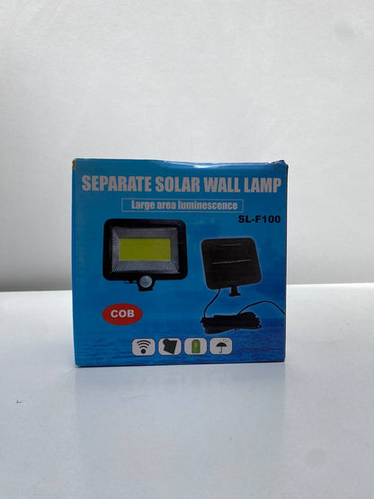 Lampe projecteur solaire LED et détecteur de mouvement 5W IP44 - SL-F100